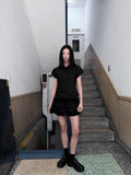 ROUND COLLAR PUFF SHIRT