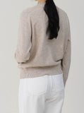 Aver Layered Cardigan Knit