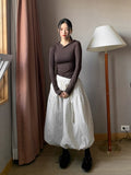BALLOON PADDED SKIRT