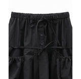 BALLOON CARGO STRING SKIRT