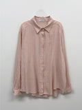 Crema Embo Overfit Shirt