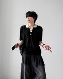 Saint Boucle Collar Knit