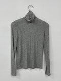 Fine wool turtleneck T-shirt