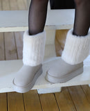 Pure Eskimo Fur Ankle Boots