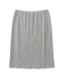 RIB RIBBON MIDI SKIRT