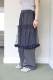 Matty chiffon skirt pants