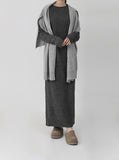 [Premium] Whole Garment Libra Drape Long Shawl Set One Piece