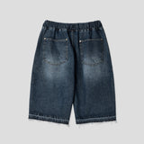 Torque Washed Bermuda Banding Denim
