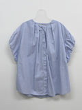 Hidden Puff Loose Fit Blouse