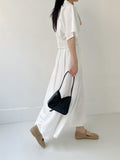 Hope Banding Long Flared Skirt