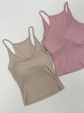 Duo Deep U-Neck Bra Top Sleeveless