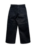 Capital Diagonal Zipper Raw Denim Pants