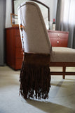 Ricky tassel suede crossbody bag