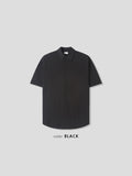 Seullo see-through check short sleeve shirt