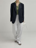 [premium] Tweedy Single Overfit Blazer