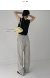 Punching Lace Sleeveless Knit Vest