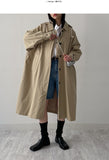 Captain Hood Neck Trench Coat