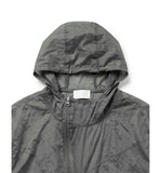 WAVE ZIPPER NYLON HOODIE