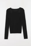 Jennifer open shoulder knit