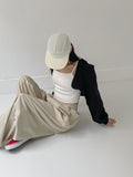 Hooded nylon bolero jumper