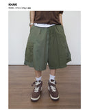 Color Matching American Casual Cargo Bermuda