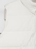 Duck Down High Neck Padded Vest