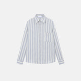 Summer Seersucker Stripe Shirt