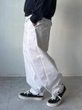 Cotton Two Pleats Bijo Pants