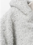 Boucle Hood Duffle Short Coat