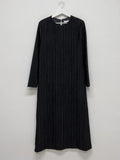 Crease Padded Maxi One Piece