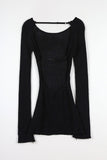 Summer string knit top set