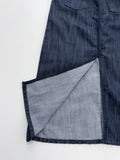 Selvedge H-line Banding Long Skirt