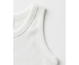 RIB LAYERED SLEEVELESS