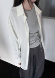 SHEER RELAXED SHIRT