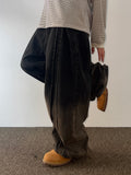 Two-tone Taping Incision Denim