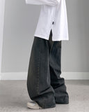 Older Maxi Wide Denim Pants