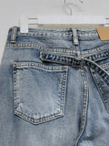 Rain Back Bijo Long Wide Denim