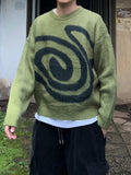 Mohair tornado knit