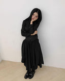 SLIM LINE CROP SHIRT