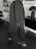 Wave Washed Balloon Cargo Denim