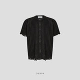 DL Ribbed Half Summer Zip-Up