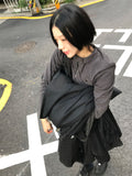 UTILITY SNAP NYLON JACKET