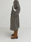 Oz Overfit Long Mac Coat