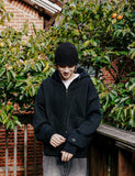 Edge Crop Hood Zip-Up