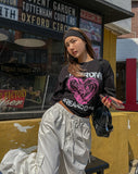 Crack Heart Syndrome Over Short Sleeve