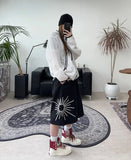 Et Sun Embroidered Bermuda Pants
