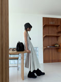 Nate String Layered Sleeveless Long One Piece