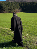Urban oversize long balmacan coat