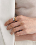 H-Subuni Silver (C) Volume Set Ring