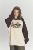 SNACK CAT Raglan Sweatshirt